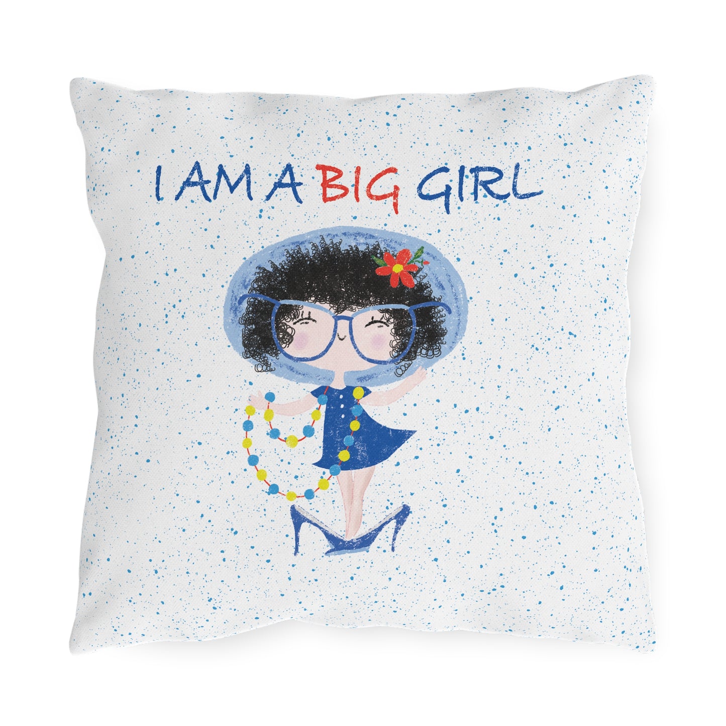 Double-Sided Outdoor Pillow - Twice the Adorable!