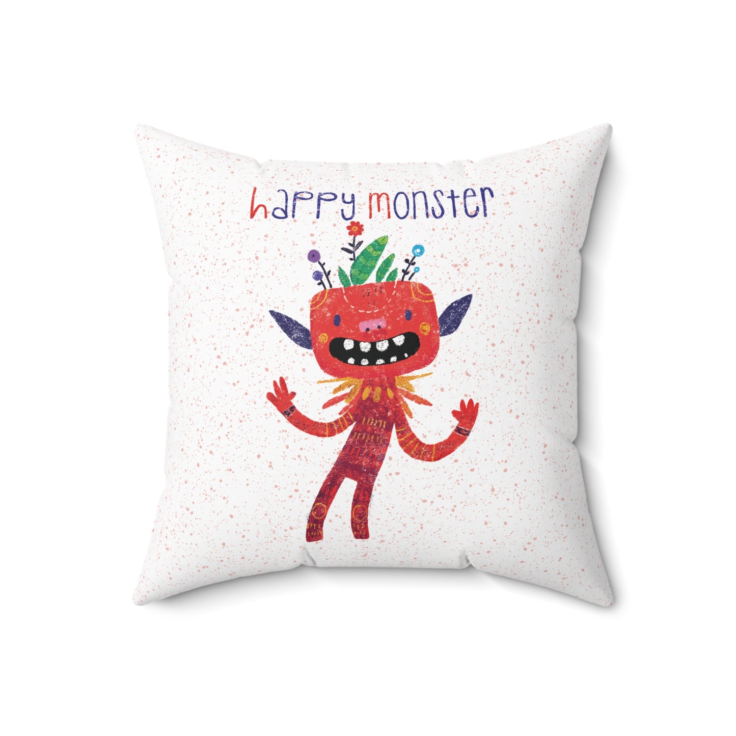 Double-Sided Indoor Pillow - Tickles and Hugs!