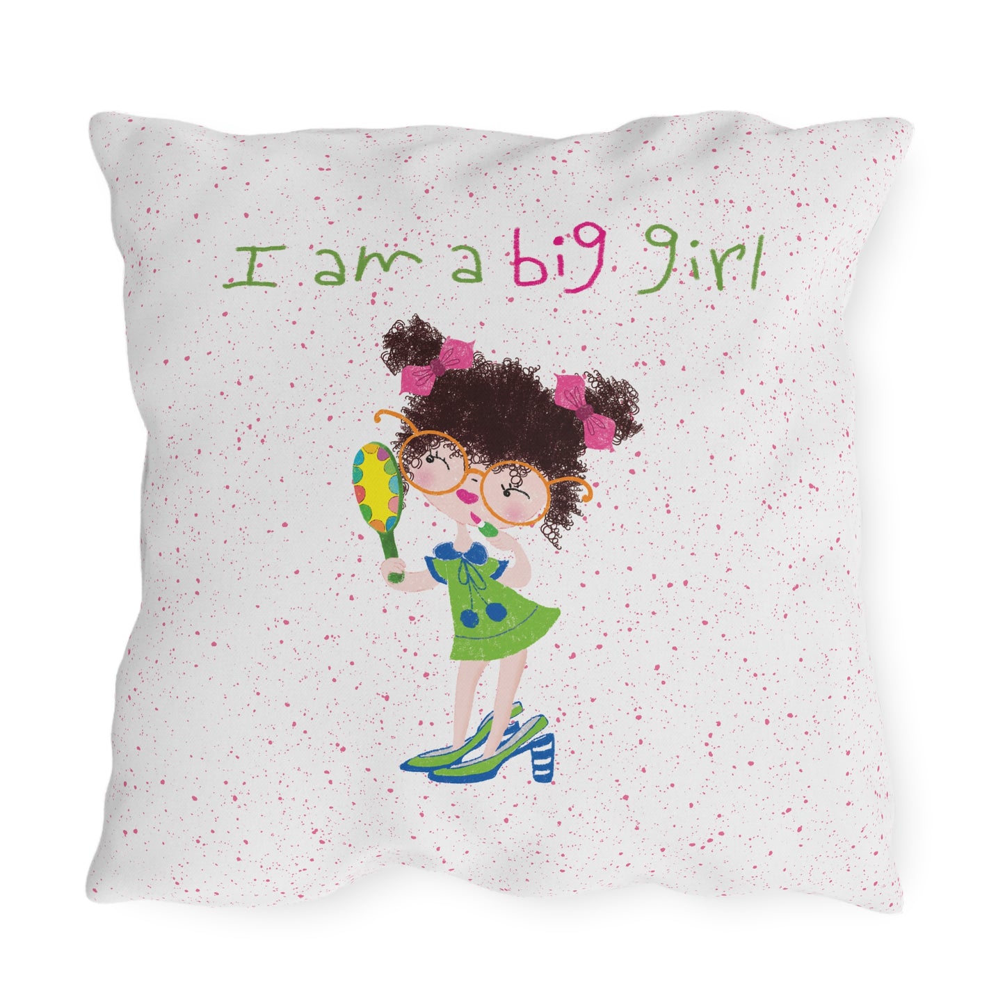 Double-Sided Outdoor Pillow - Twice the Adorable!