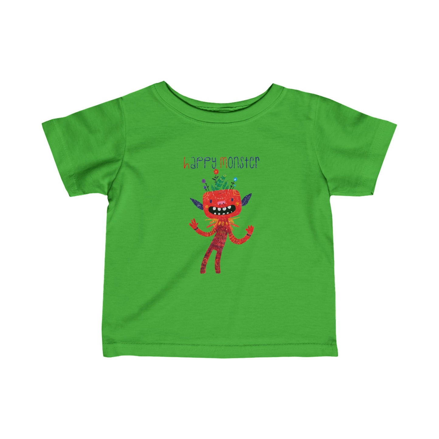 Playful Infant Fine Jersey Tee - Too Cute to Be Scary!
