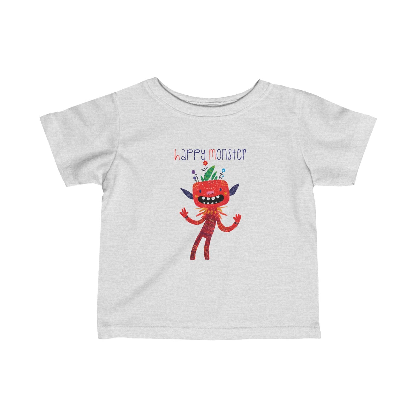 Playful Infant Fine Jersey Tee - Too Cute to Be Scary!