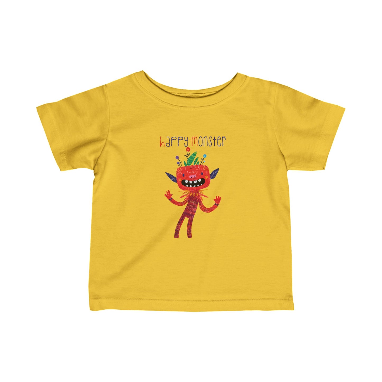 Playful Infant Fine Jersey Tee - Too Cute to Be Scary!
