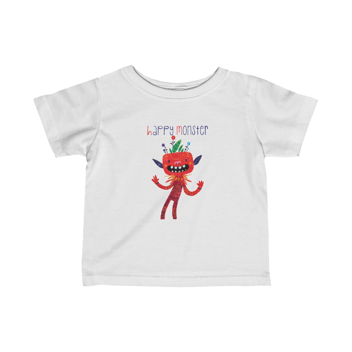 Playful Infant Fine Jersey Tee - Too Cute to Be Scary!