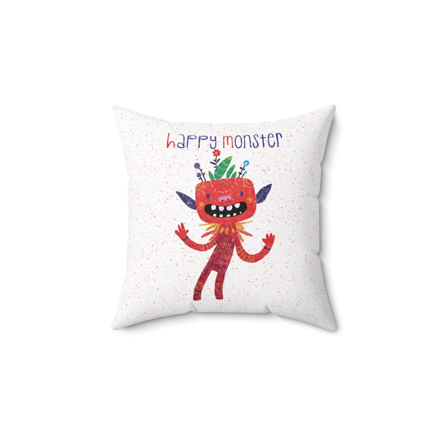 Double-Sided Indoor Pillow - Tickles and Hugs!