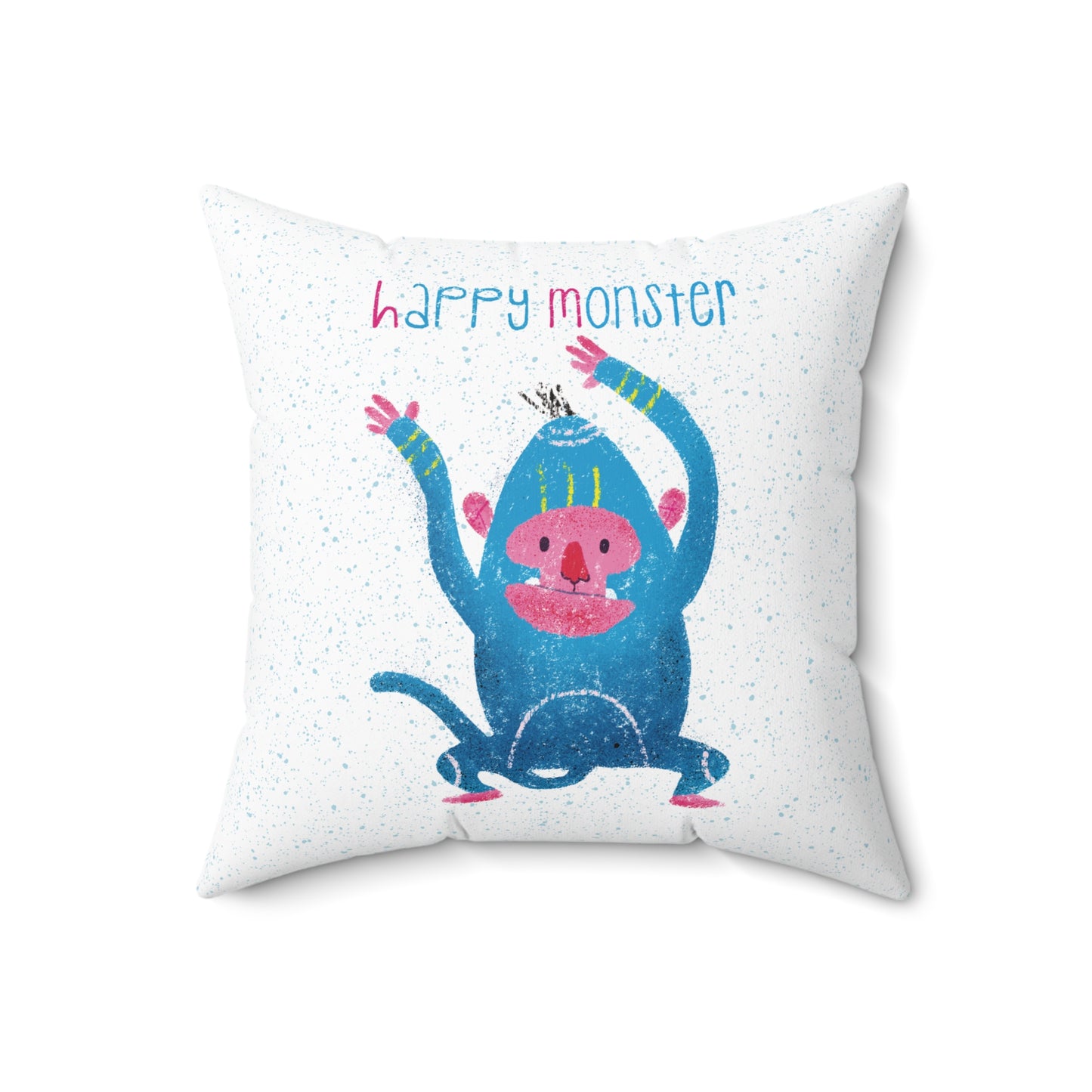 Double-Sided Indoor Pillow - Tickles and Hugs!
