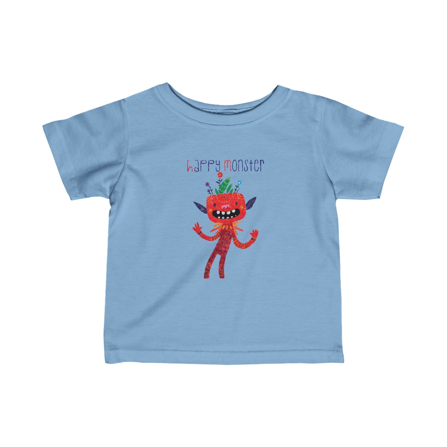 Playful Infant Fine Jersey Tee - Too Cute to Be Scary!