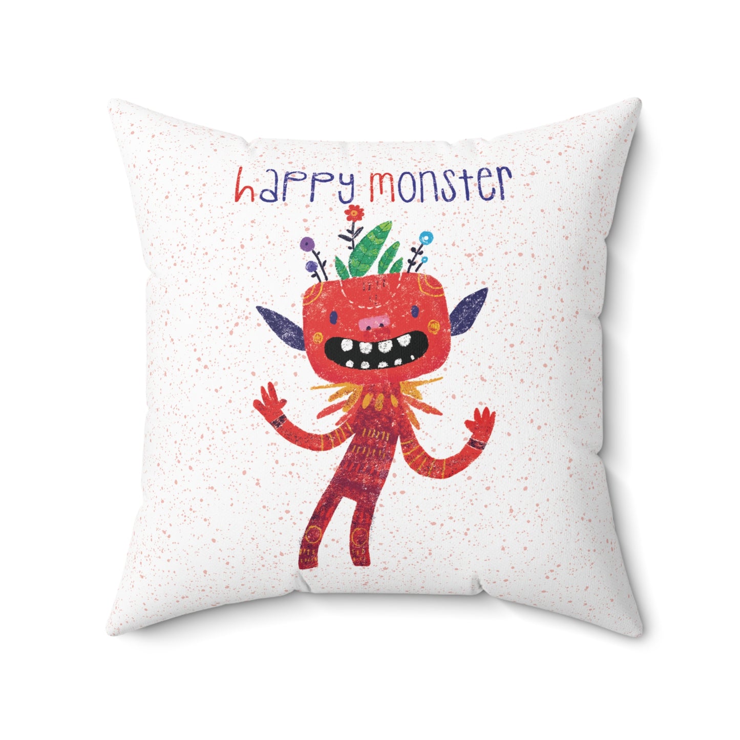 Double-Sided Indoor Pillow - Tickles and Hugs!