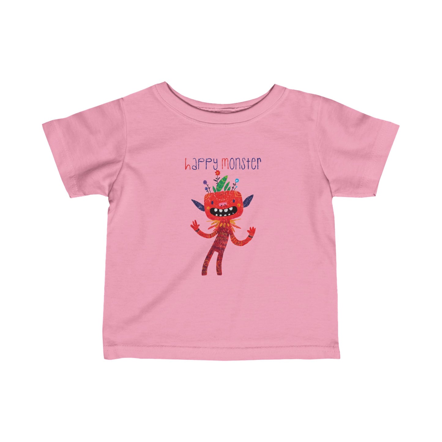 Playful Infant Fine Jersey Tee - Too Cute to Be Scary!