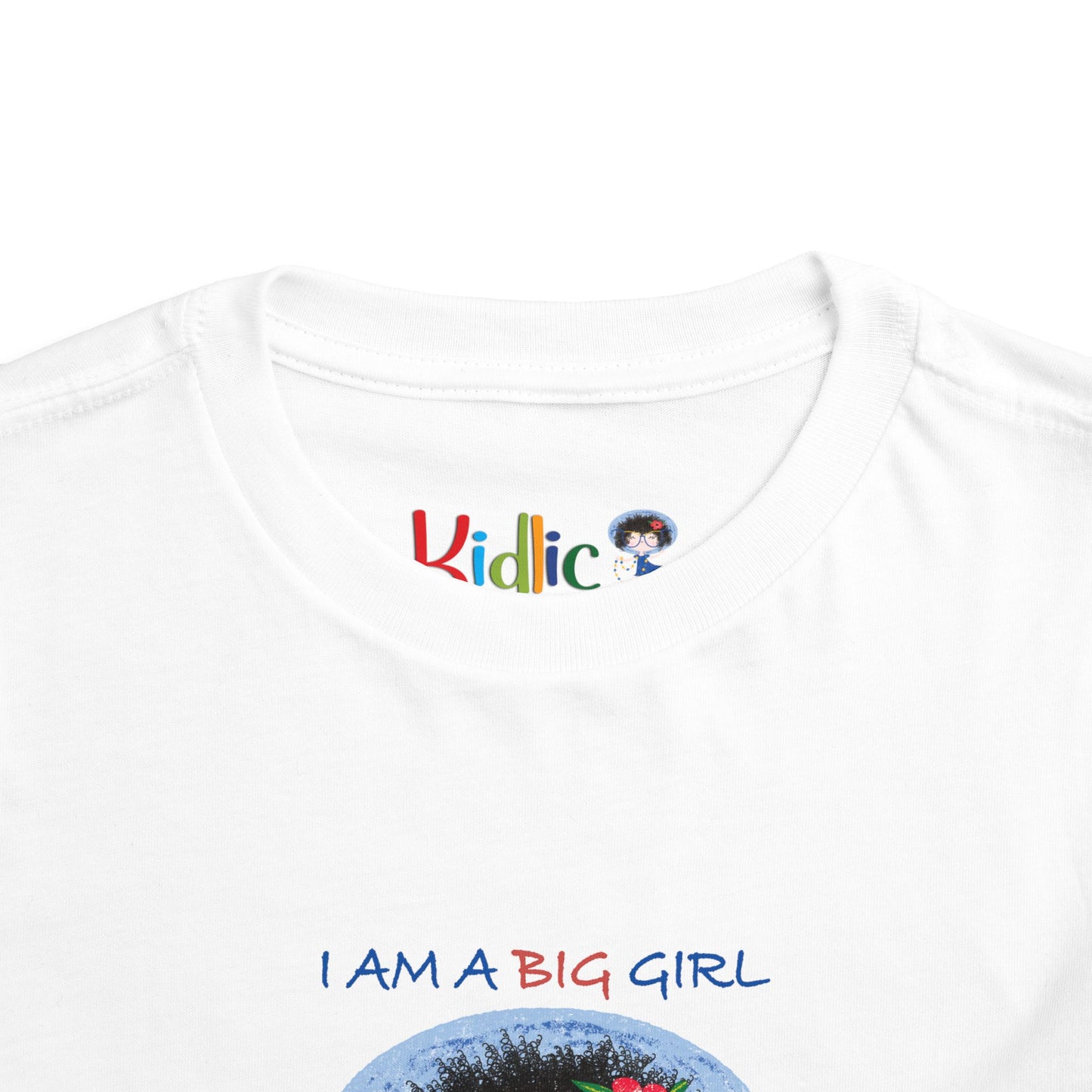 Funny Toddler Girl T-Shirt – “I Am a Big Girl” Shirt for Sassy Little Ladies, Cute Birthday Gift for Ages 2–5