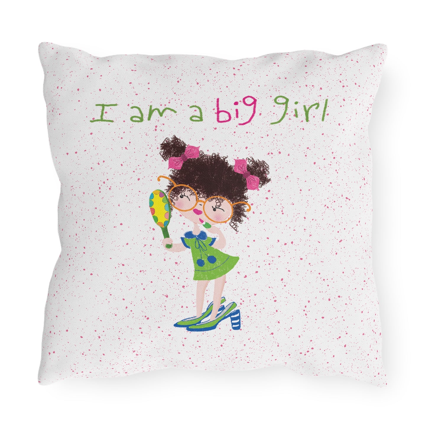 Double-Sided Outdoor Pillow - Twice the Adorable!