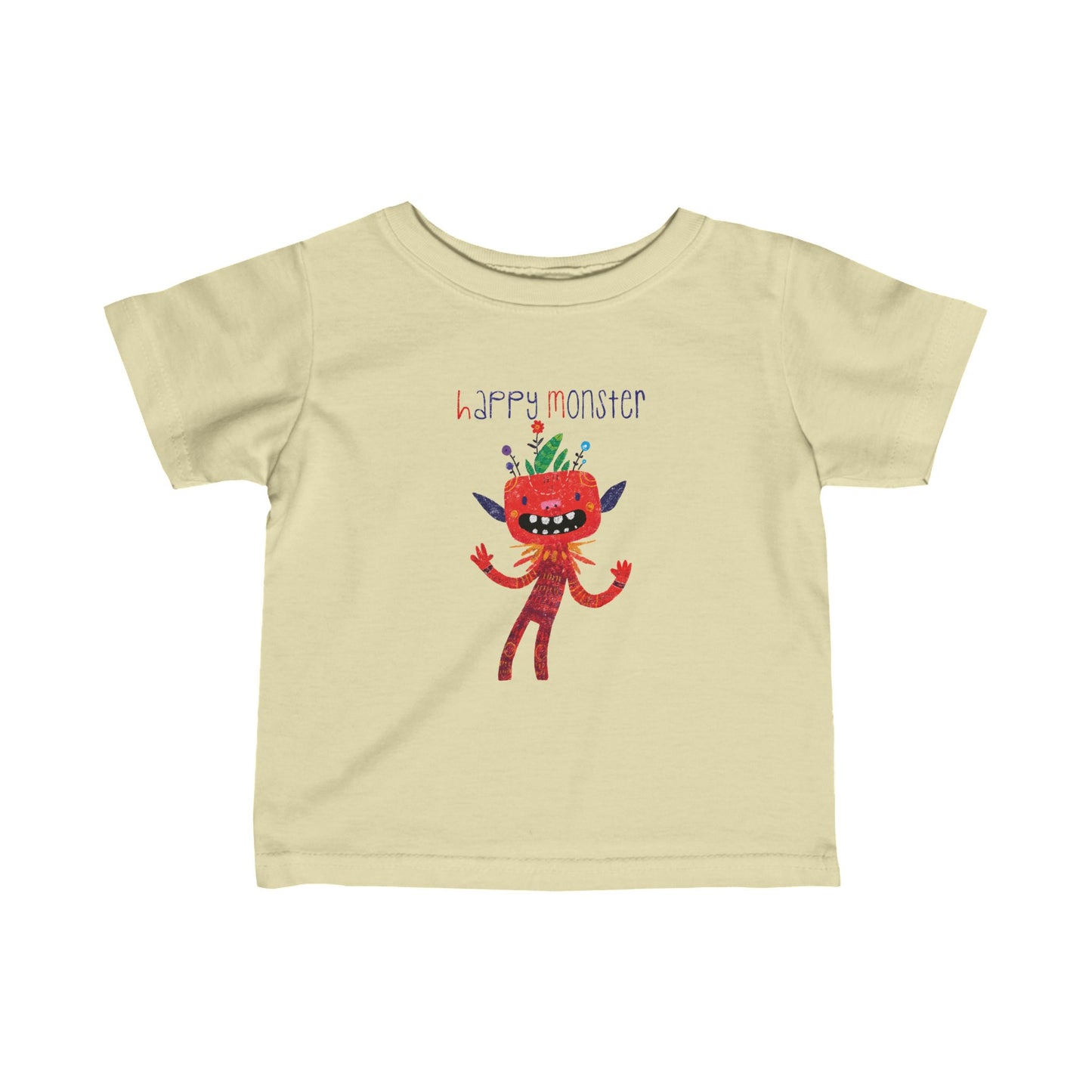 Playful Infant Fine Jersey Tee - Too Cute to Be Scary!