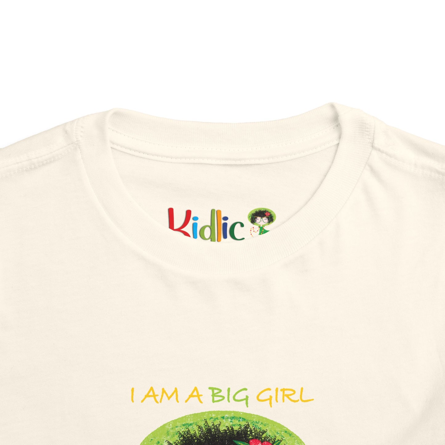 Funny Toddler Girl T-Shirt – “I Am a Big Girl” Shirt for Sassy Little Ladies, Cute Birthday Gift for Ages 2–5