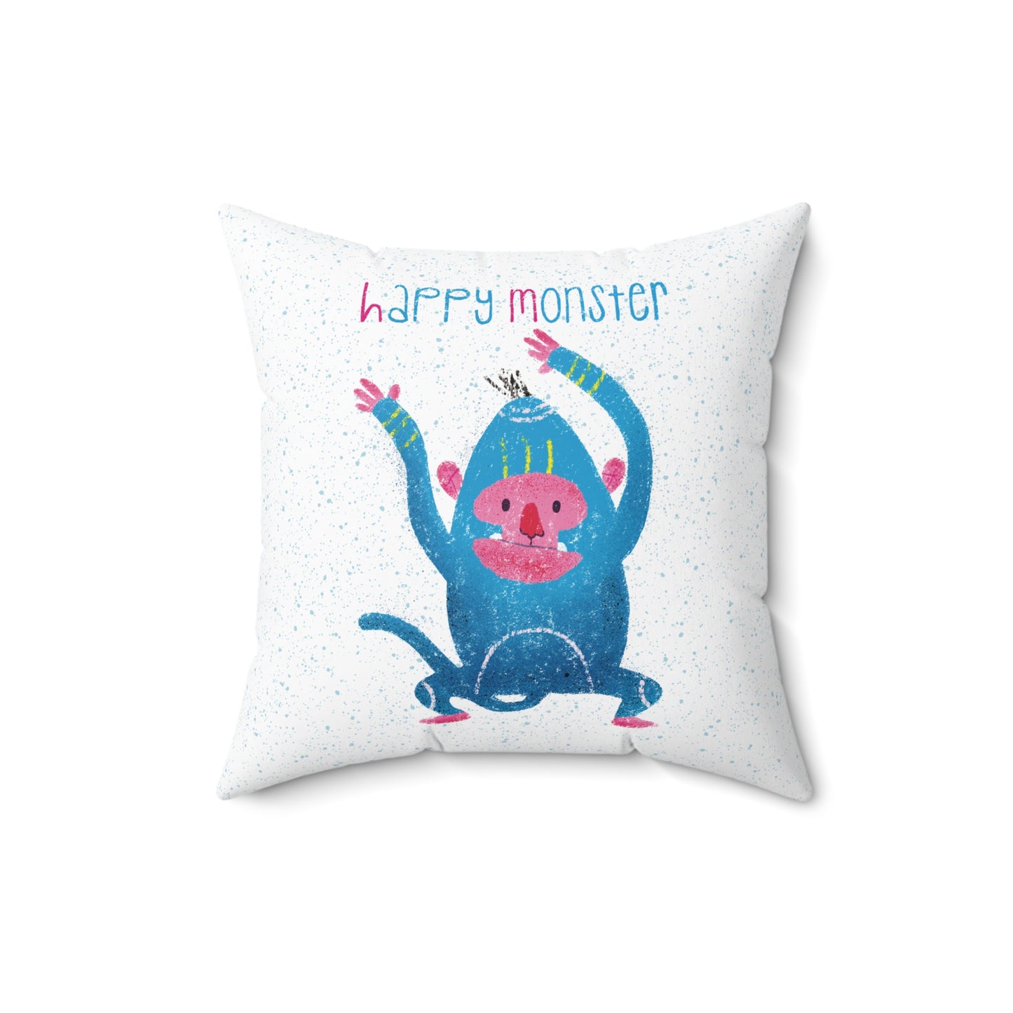 Double-Sided Indoor Pillow - Tickles and Hugs!