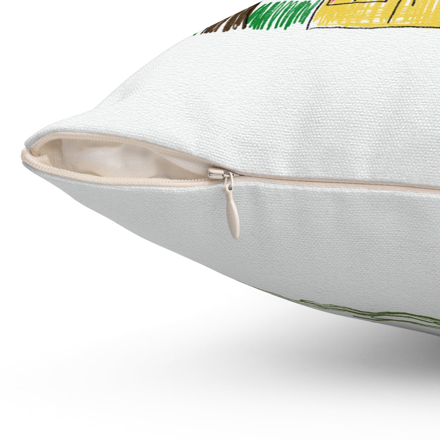 Double-Sided Indoor Pillow - Pint-sized Picasso!