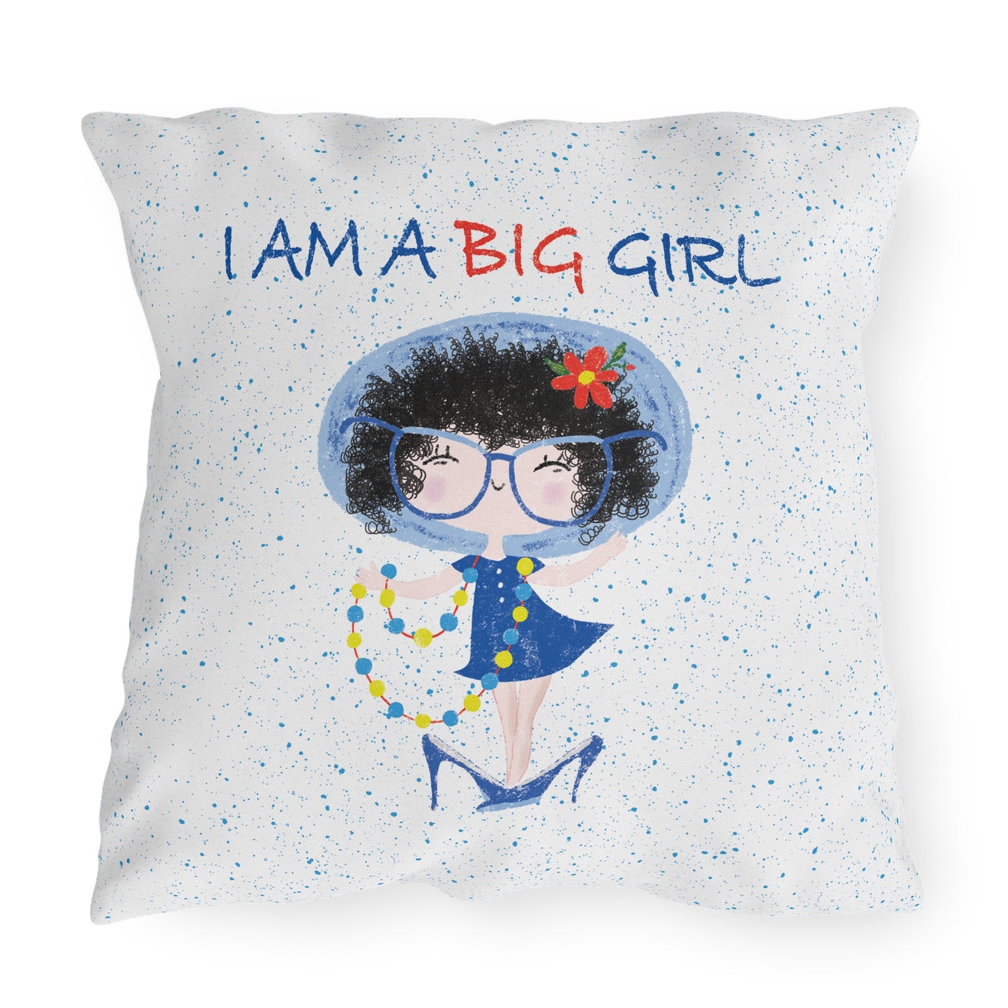 Double-Sided Outdoor Pillow - Twice the Adorable!