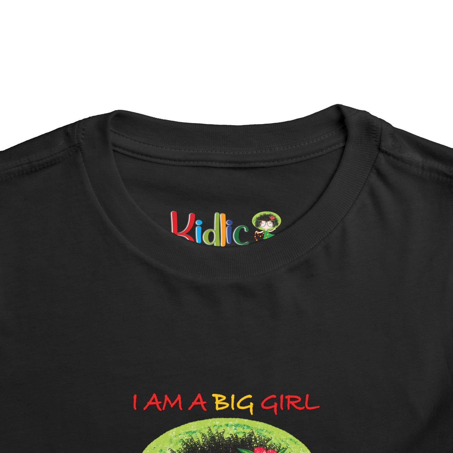 Funny Toddler Girl T-Shirt – “I Am a Big Girl” Shirt for Sassy Little Ladies, Cute Birthday Gift for Ages 2–5