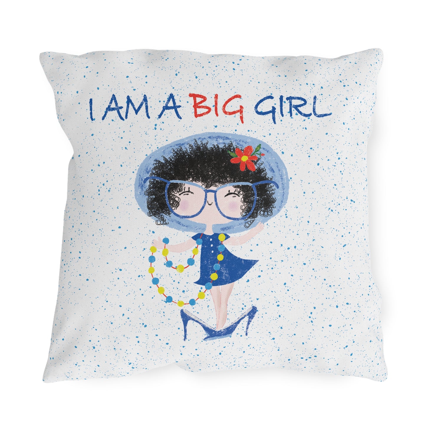 Double-Sided Outdoor Pillow - Twice the Adorable!