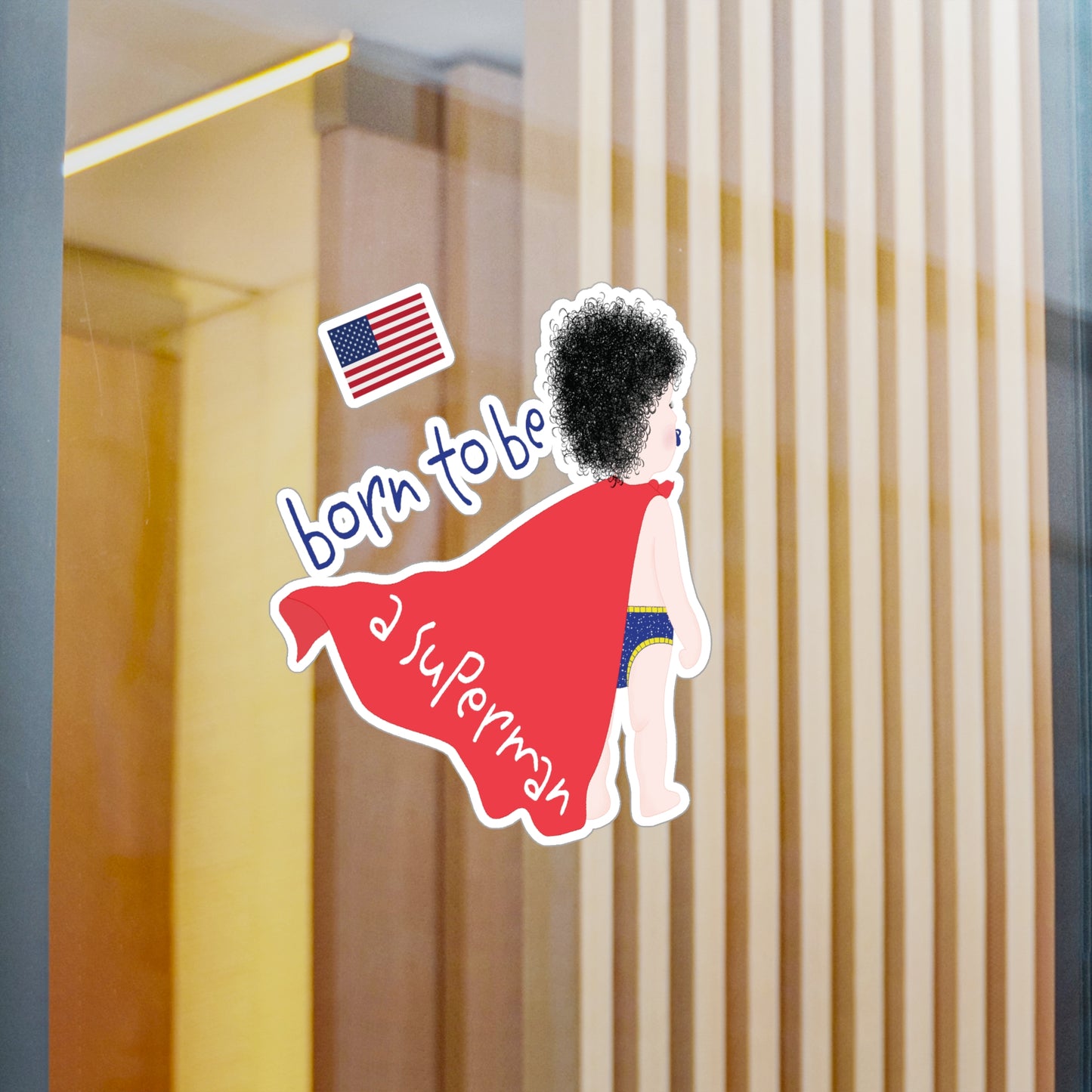 Funny Wall Decal - superman-1