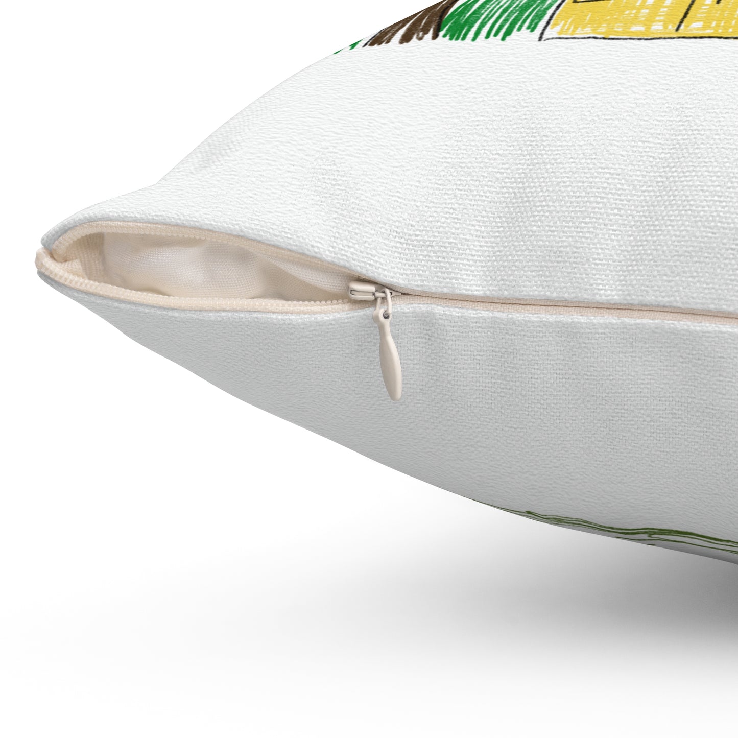 Double-Sided Indoor Pillow - Pint-sized Picasso!