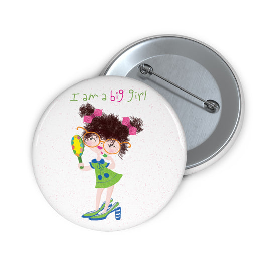 Hilarious Pin Button - Little Diva, Big Impact!