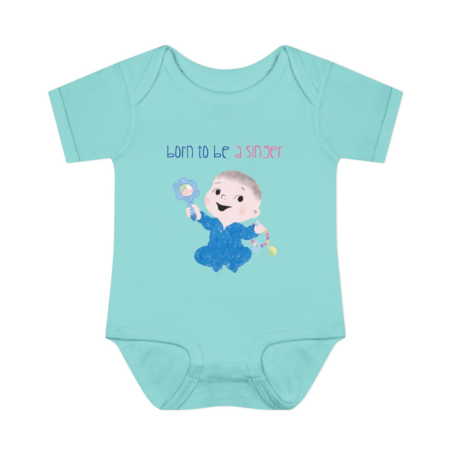 Cute baby onesie for newborns – perfect for milestone photos, tummy time, and naps