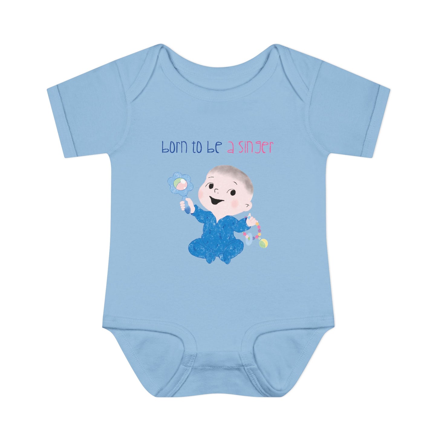 Music-inspired infant boy bodysuit – cute and cozy baby onesie for natural-born performers
