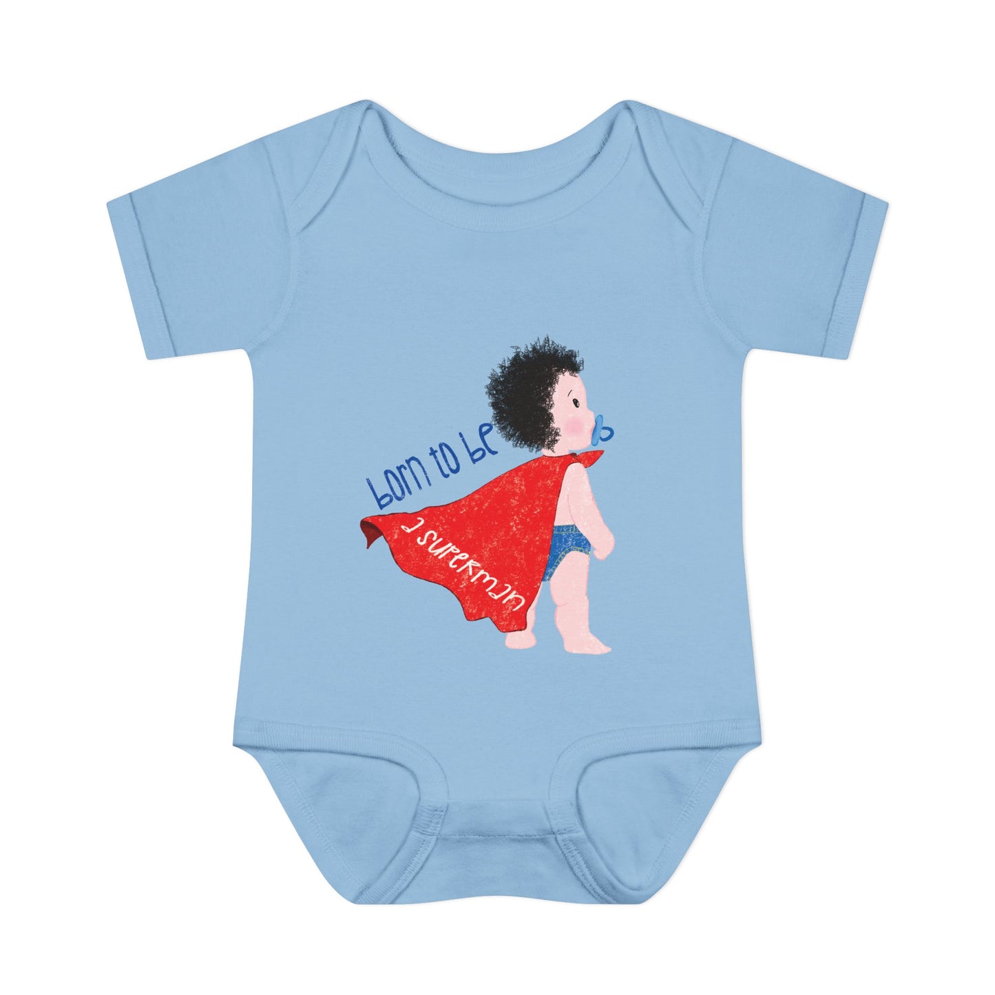 "Tiny But Fearless" baby onesie – unisex superhero bodysuit for little adventurers
