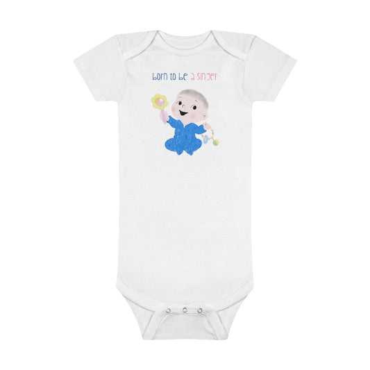 Baby Short Sleeve Onesie® - SINGER (BOY)