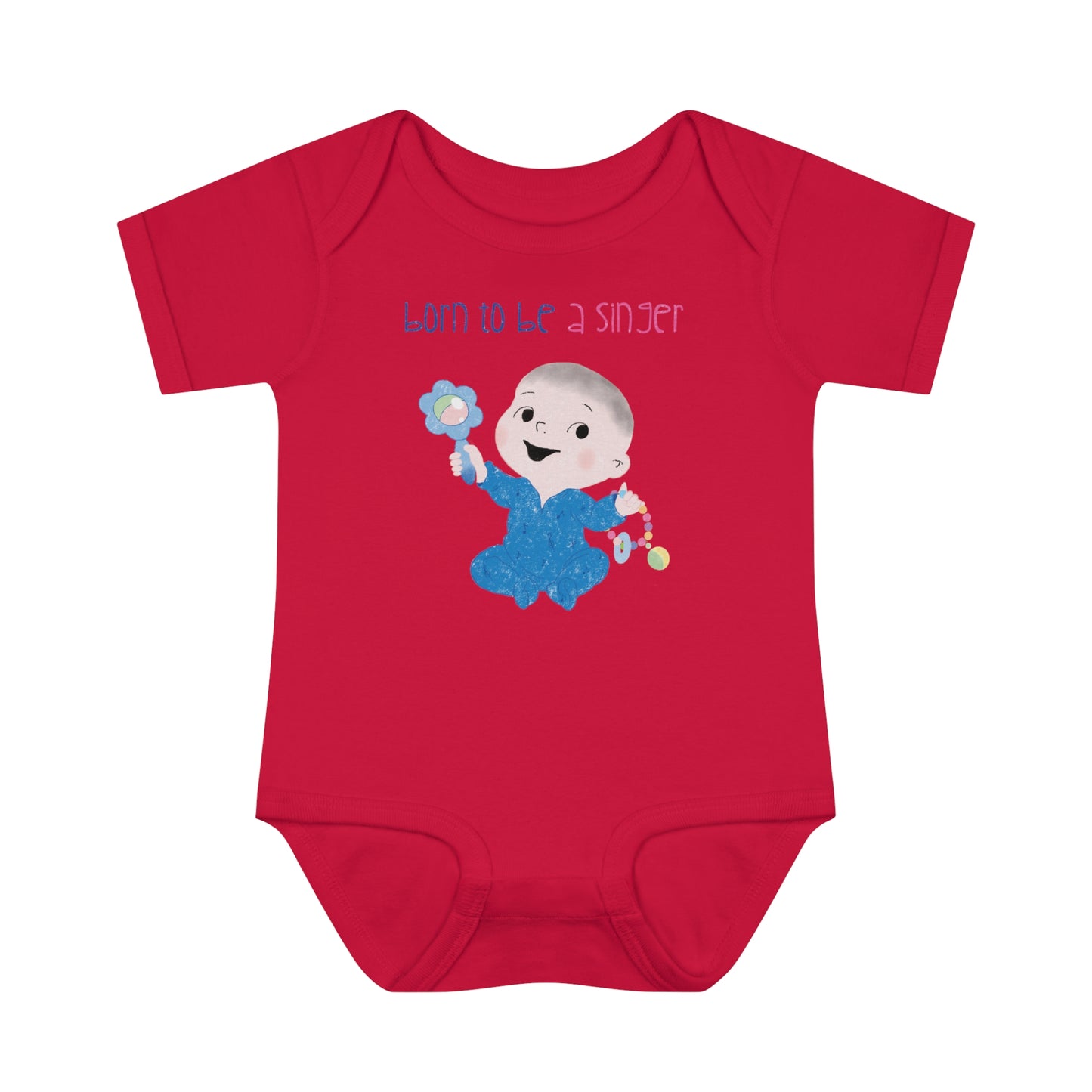 Humorous Infant Rib Bodysuit - First Word: Grammy!