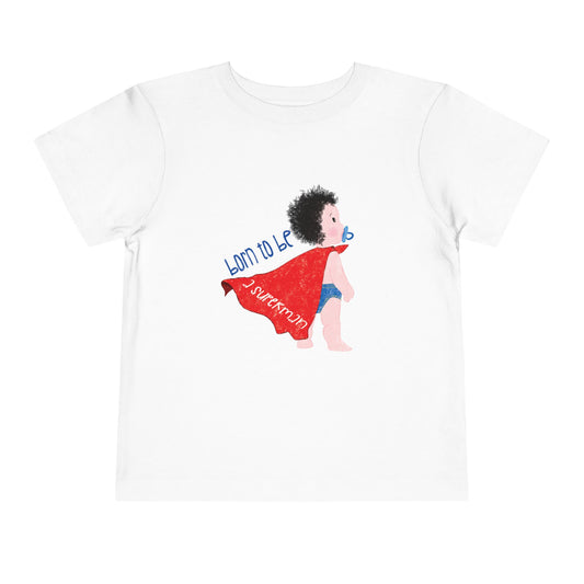 Cute Toddler Short Sleeve Tee - Capes, Crawls, Conquer!