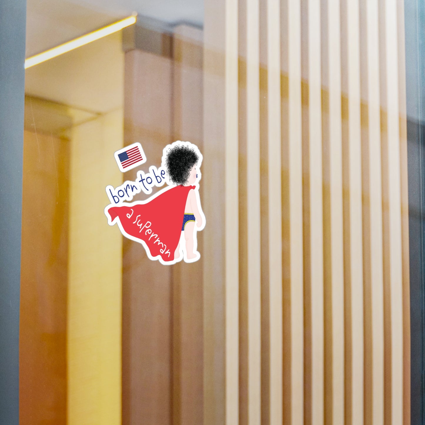 Funny Wall Decal - superman-1