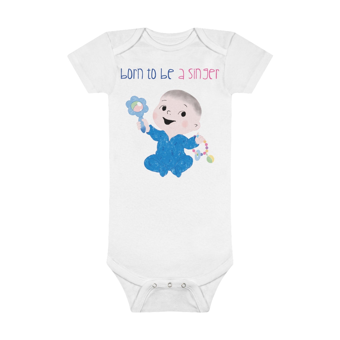 Organic Bodysuit - SINGER (BOY)