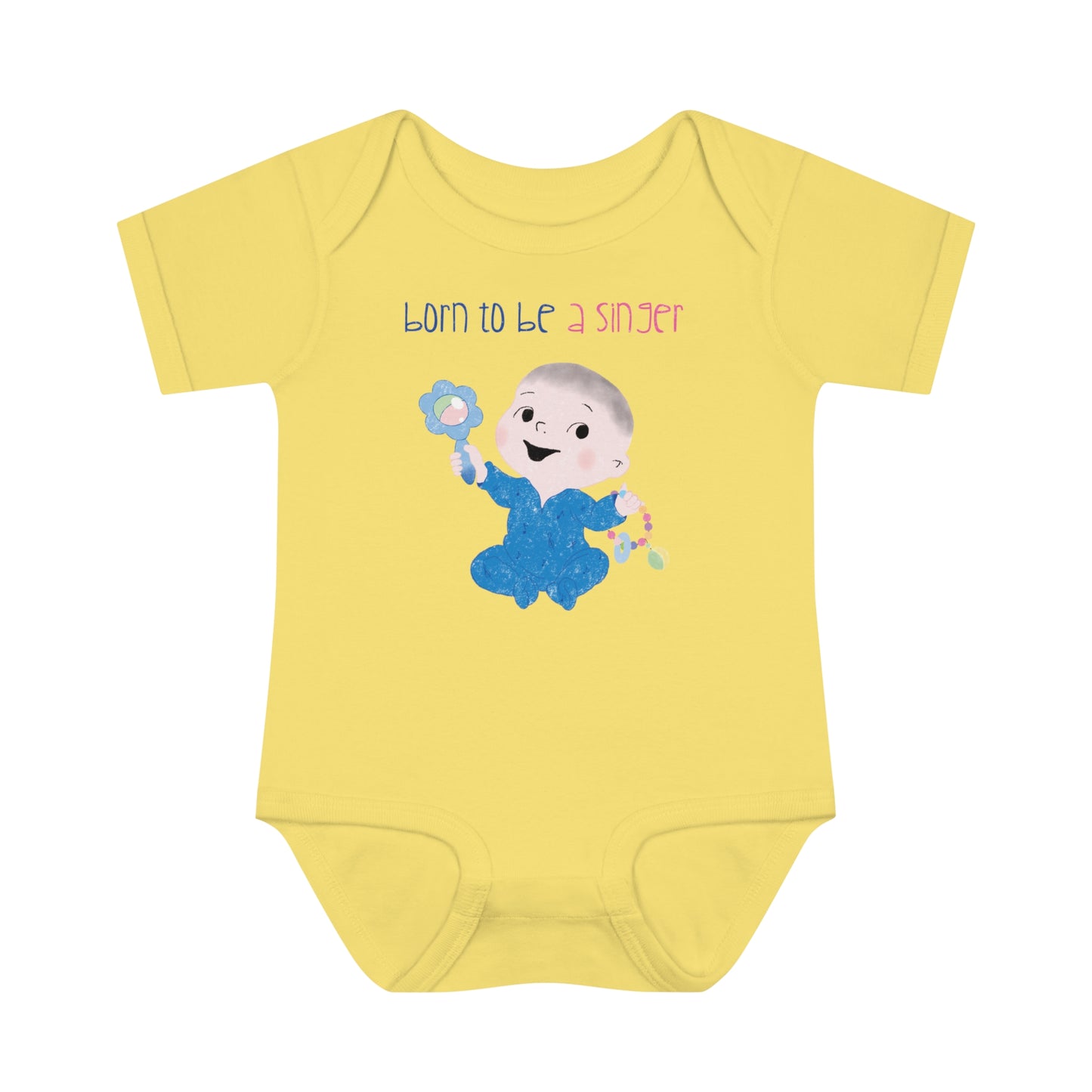 Humorous Infant Rib Bodysuit - First Word: Grammy!