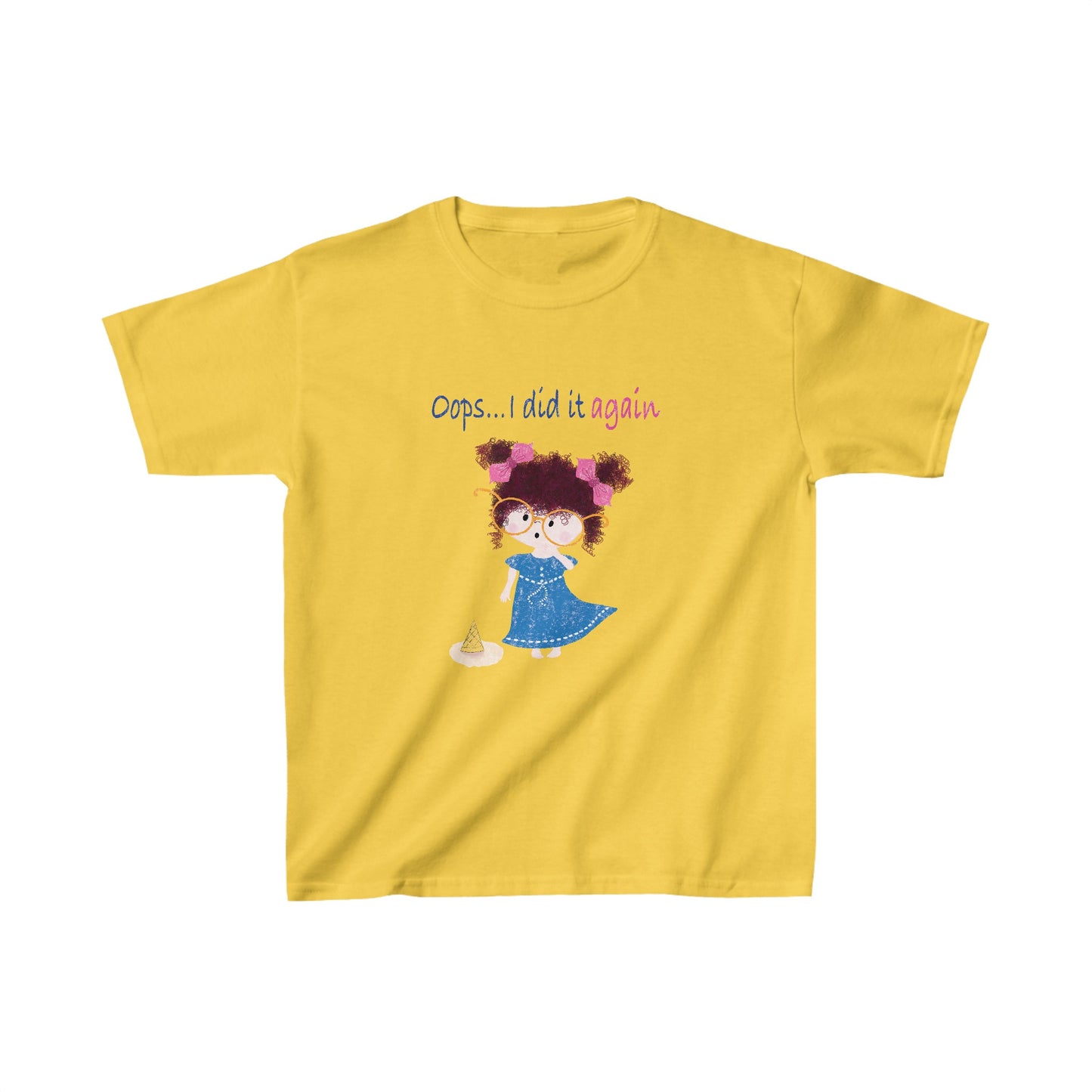 Kids Heavy Cotton™ Tee - Little Fashion Rebel