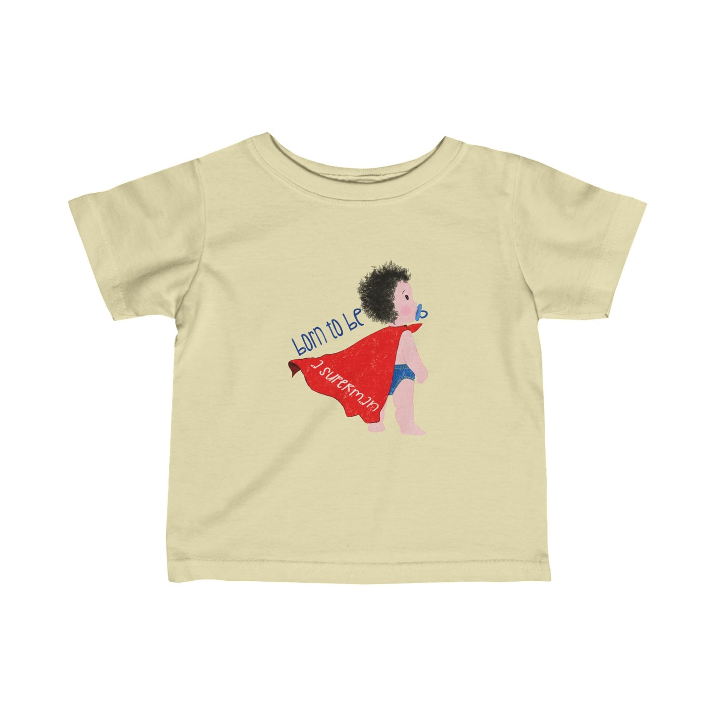 Infant Fine Jersey Tee - Ready to Save the World!