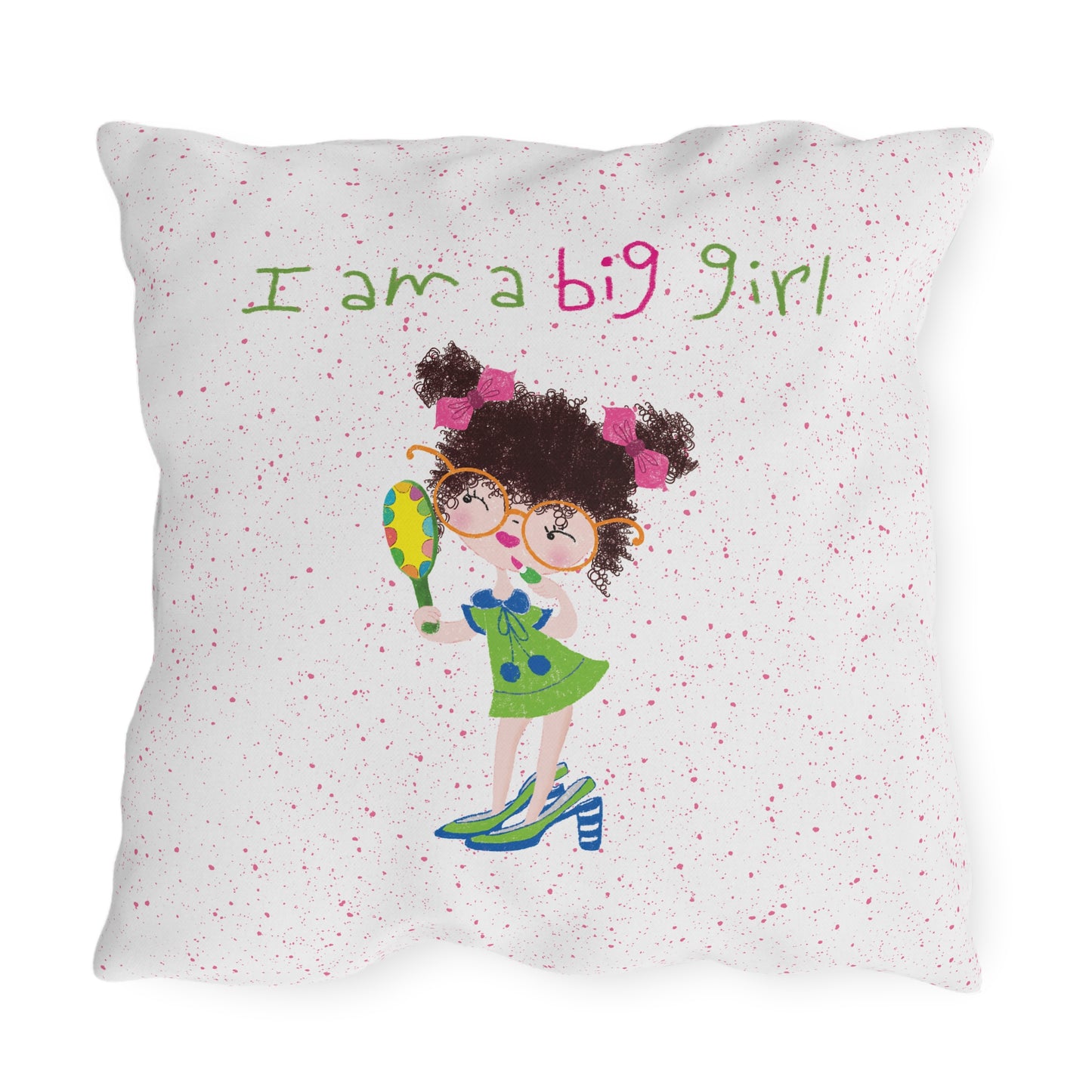 Outdoor Double-Sided Pillow - Twice the Adorable!