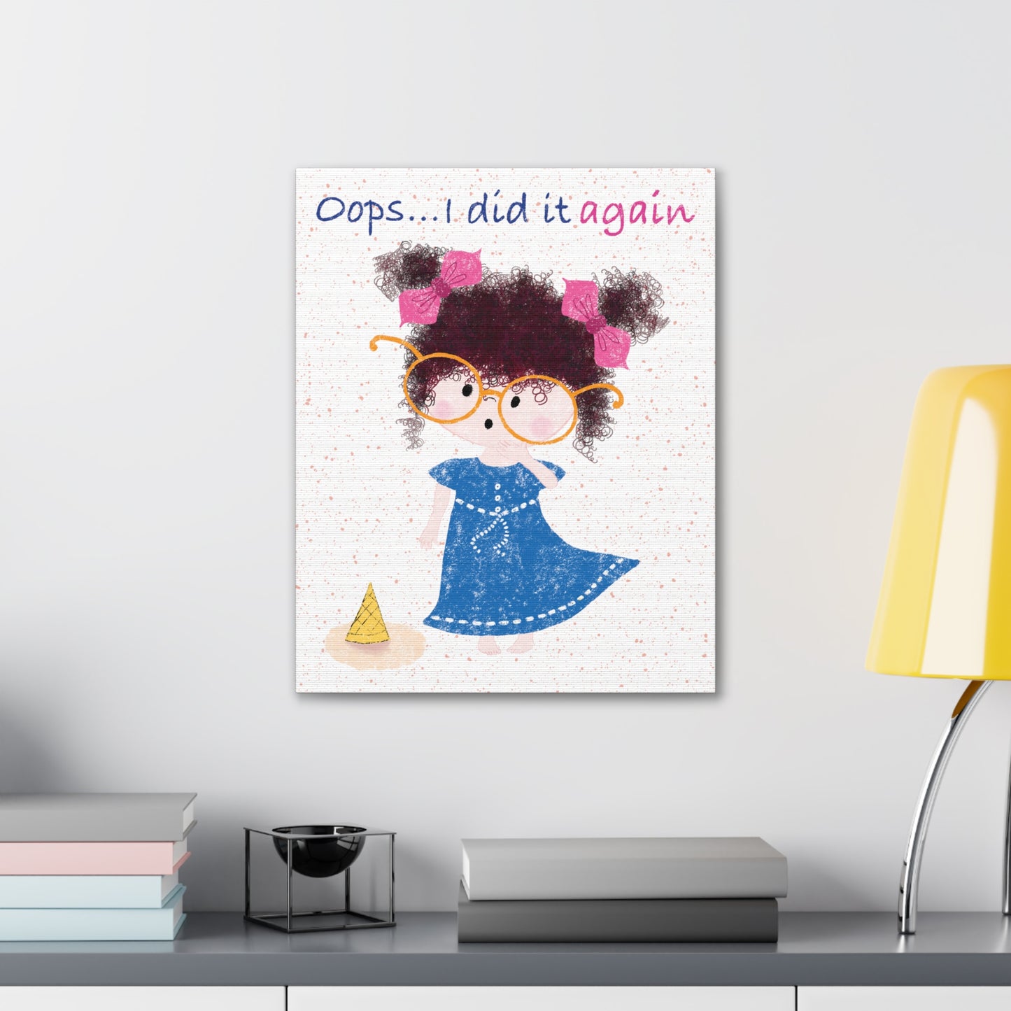 Canvas Print - Tiny Troubles, Big Laughs!