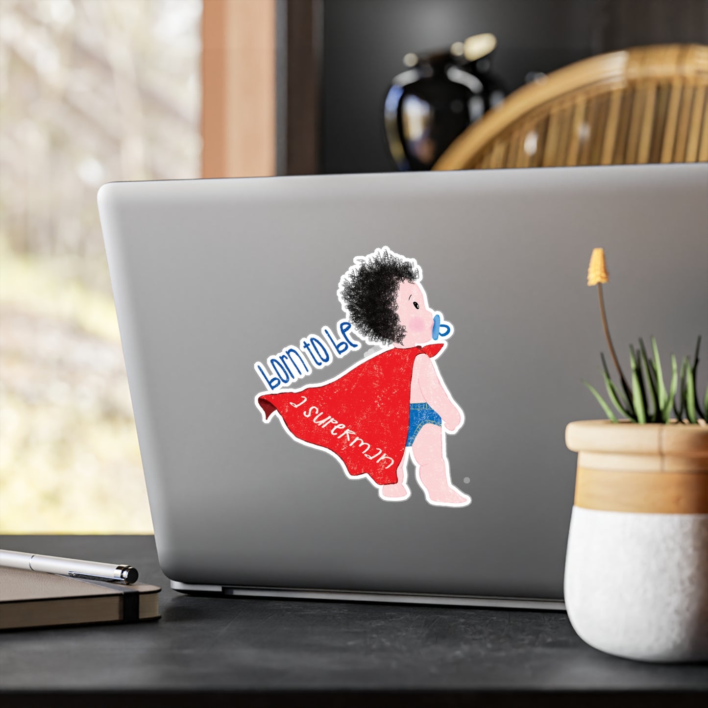 Vinyl Wall Decal – Tiny Hero, Big Impact!