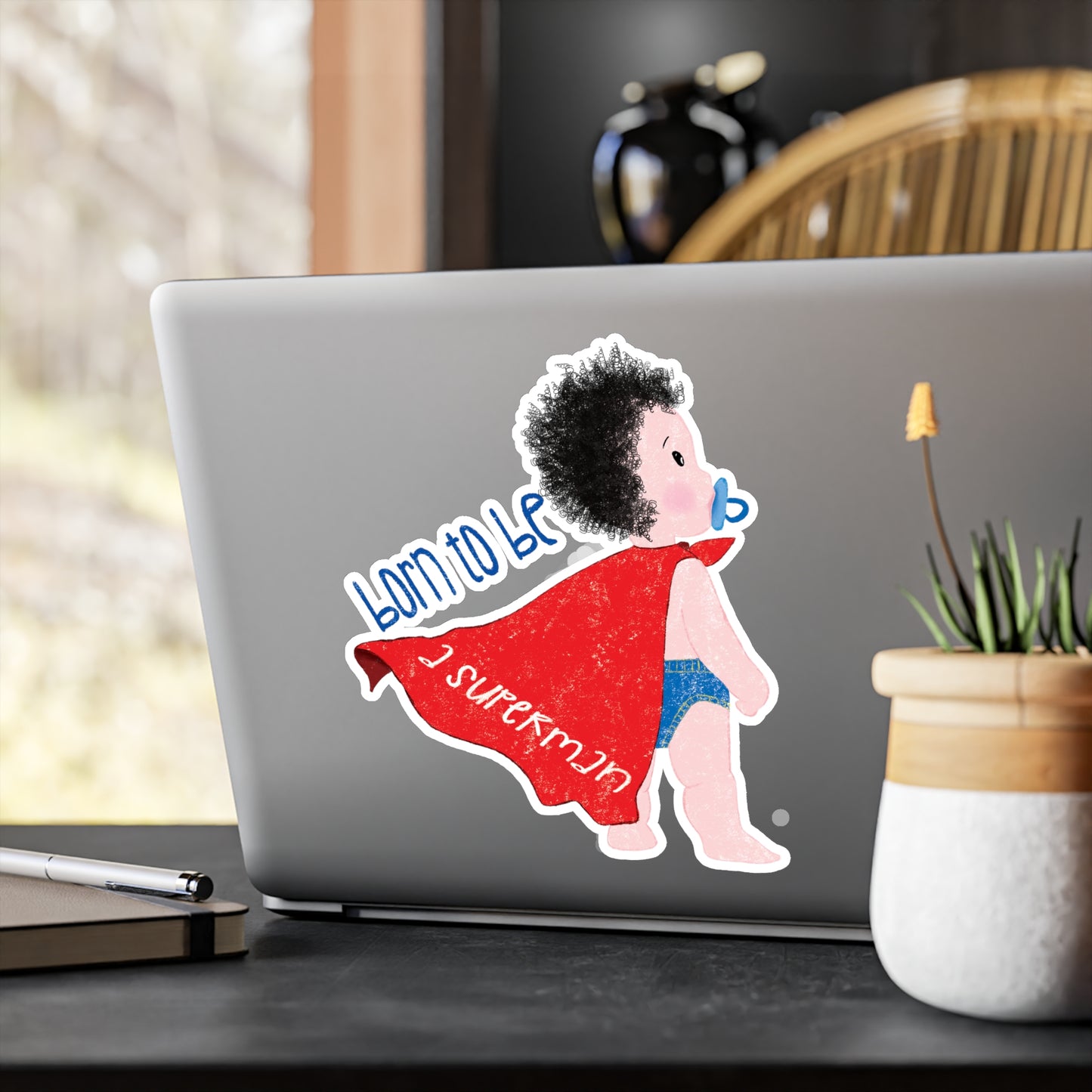 Vinyl Wall Decal – Tiny Hero, Big Impact!