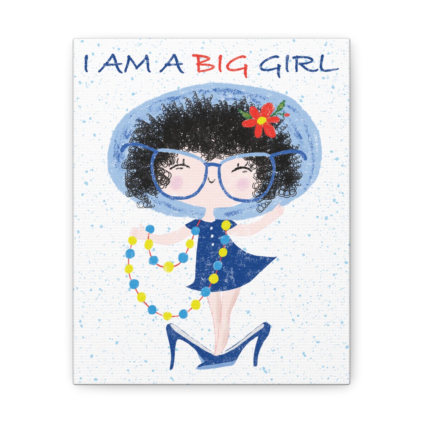 Canvas Print - Little Diva in the House!