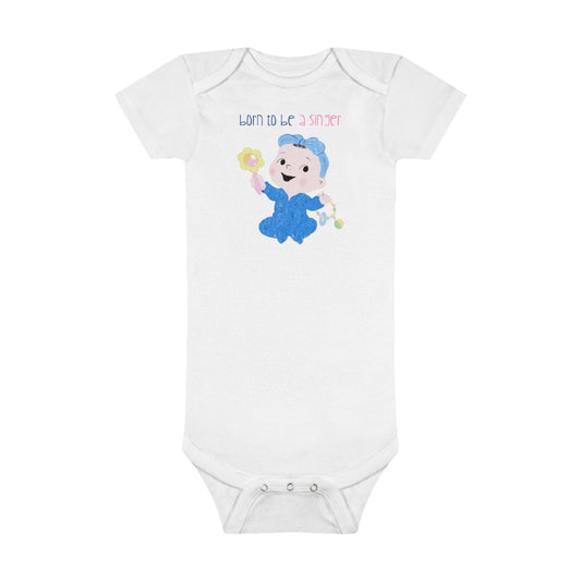 Baby Short Sleeve Onesie® - SINGER (GIRL)