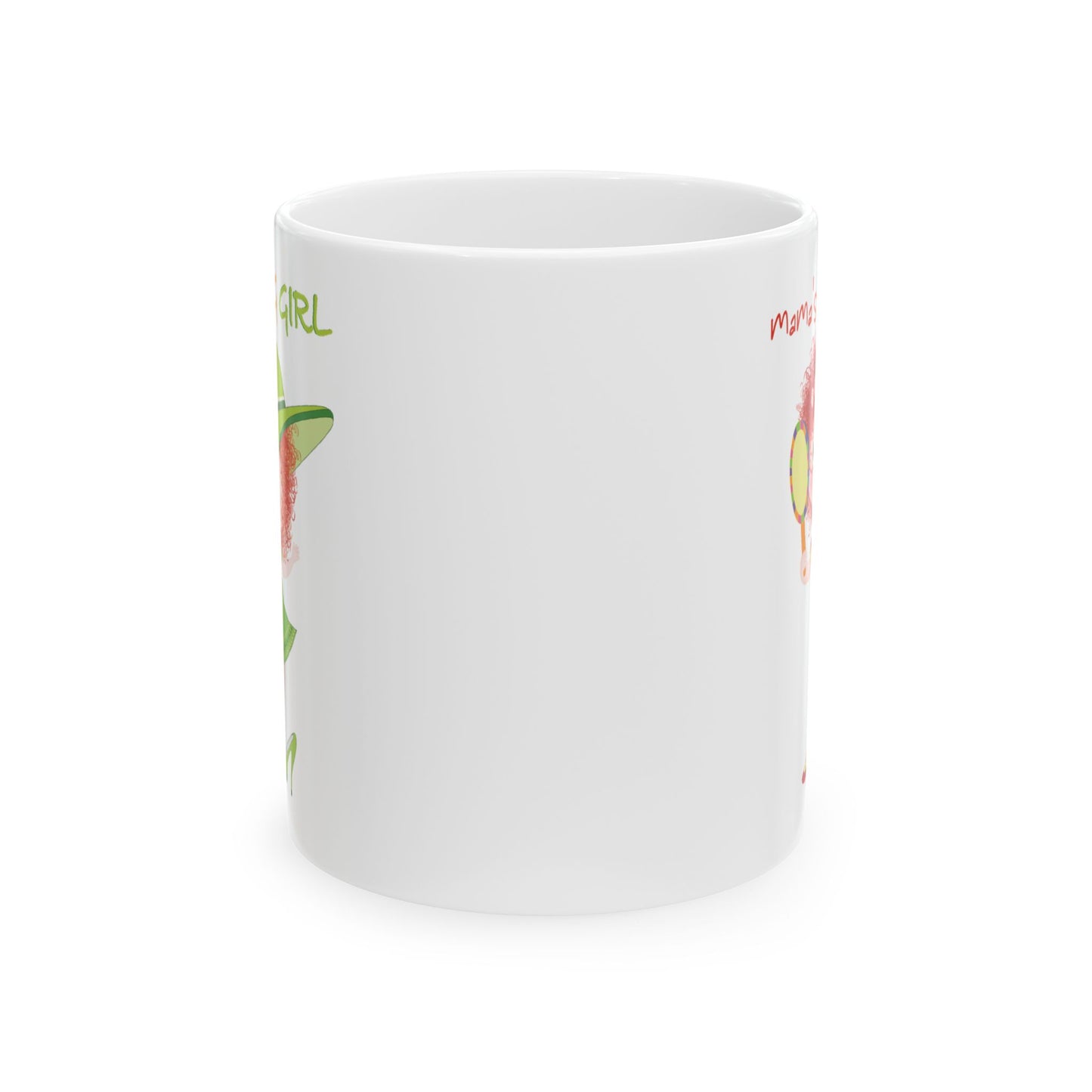 Funny Baby Coffee Mug – Big Girl Baby (Redhead), 11oz & 15oz