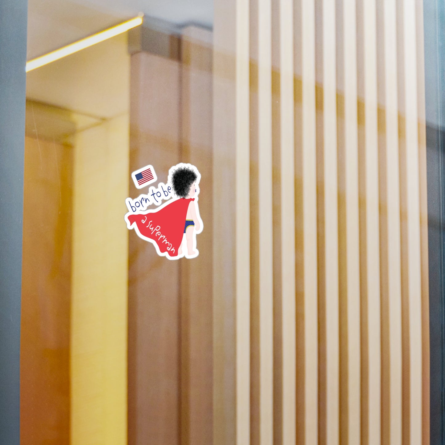 Funny Wall Decal - superman-1