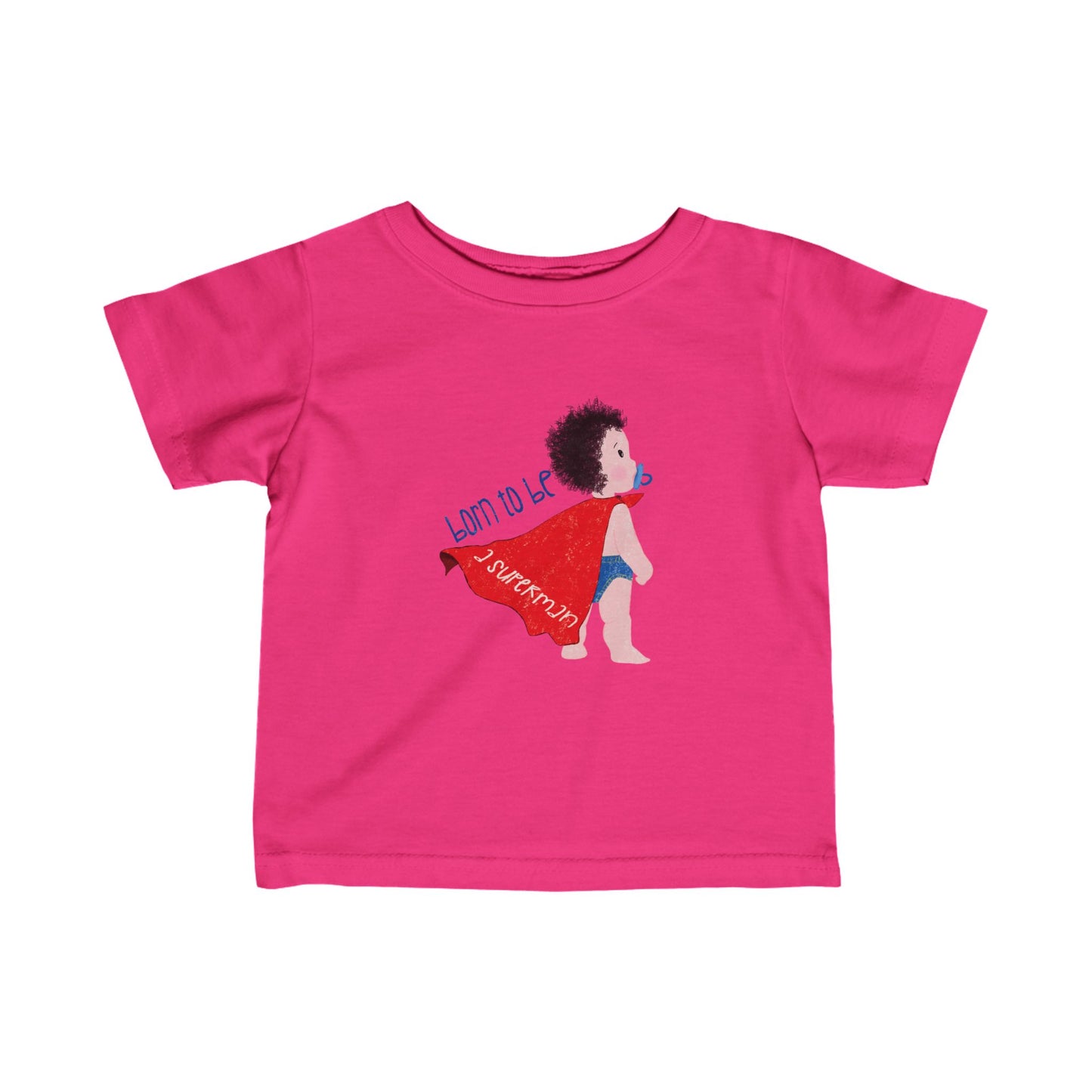 Infant Fine Jersey Tee - Ready to Save the World!