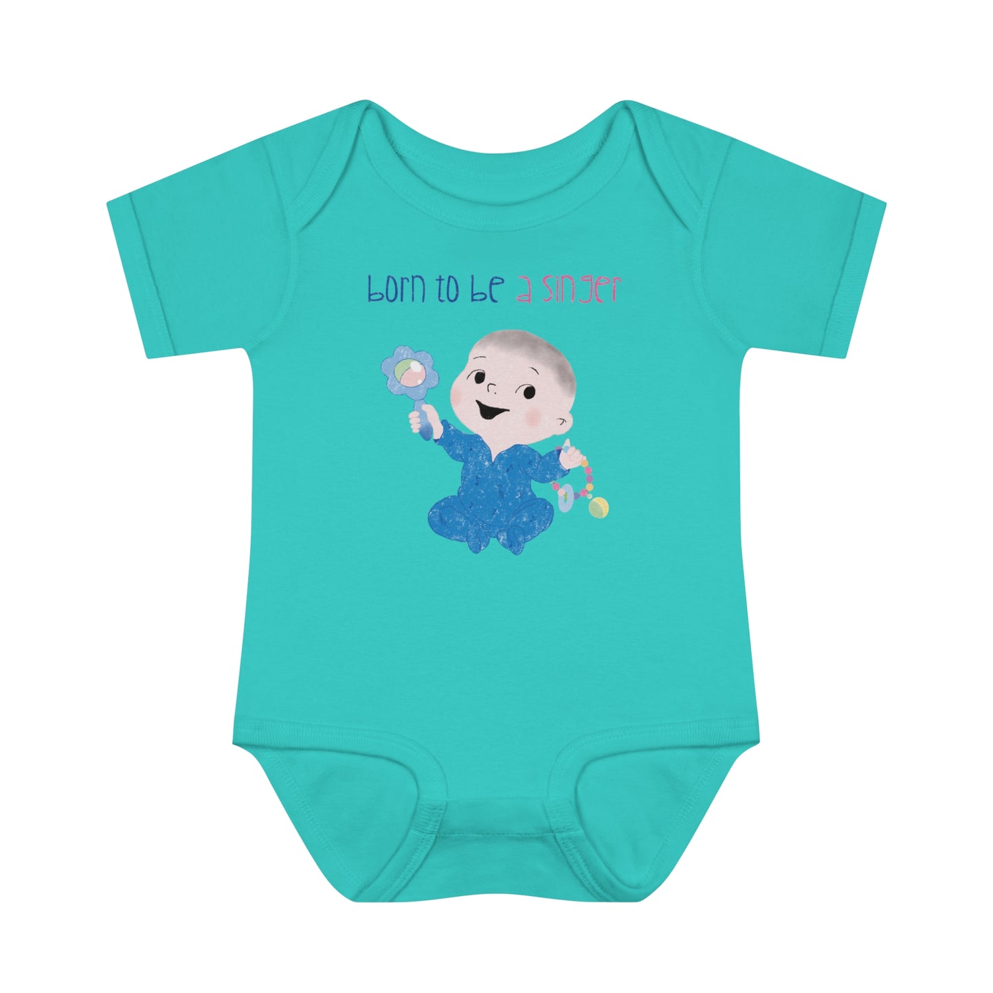 Humorous Infant Rib Bodysuit - First Word: Grammy!