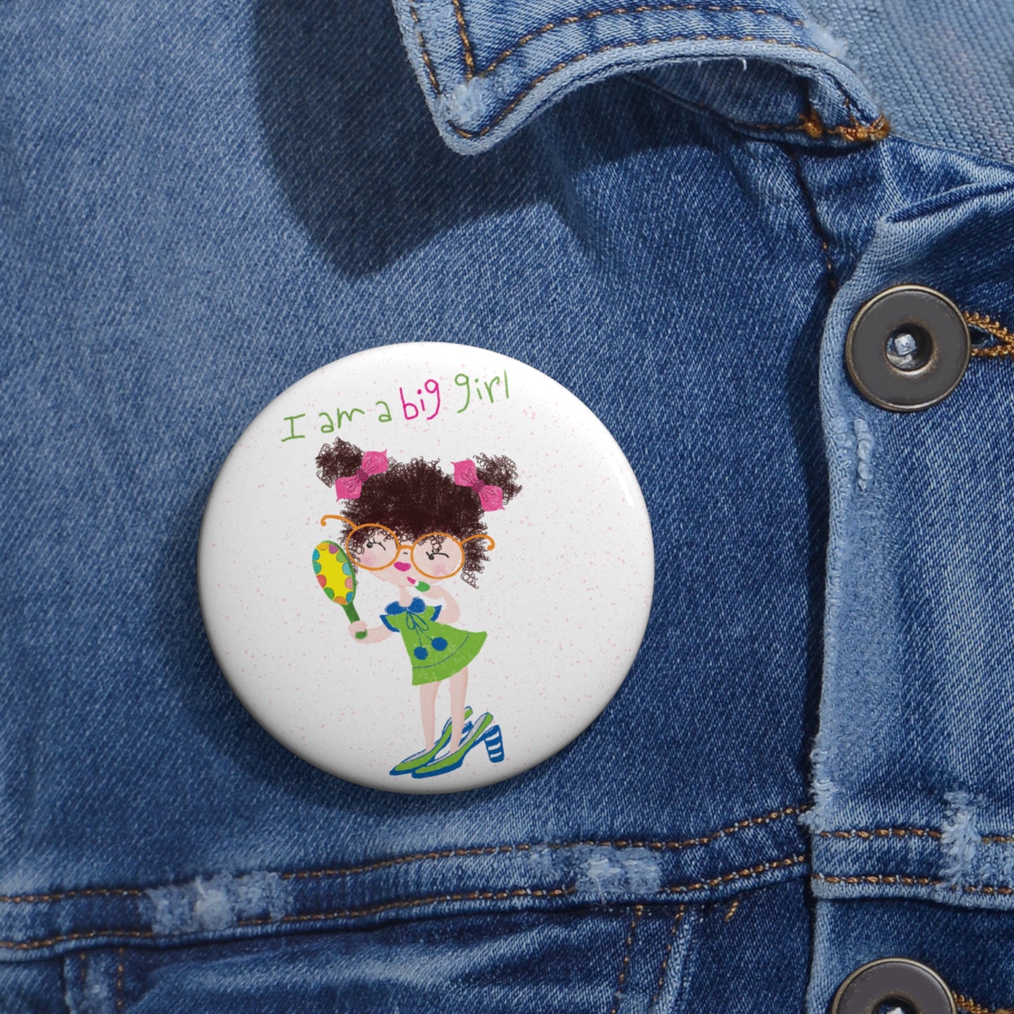 Pin Button - Little Diva, Big Impact!