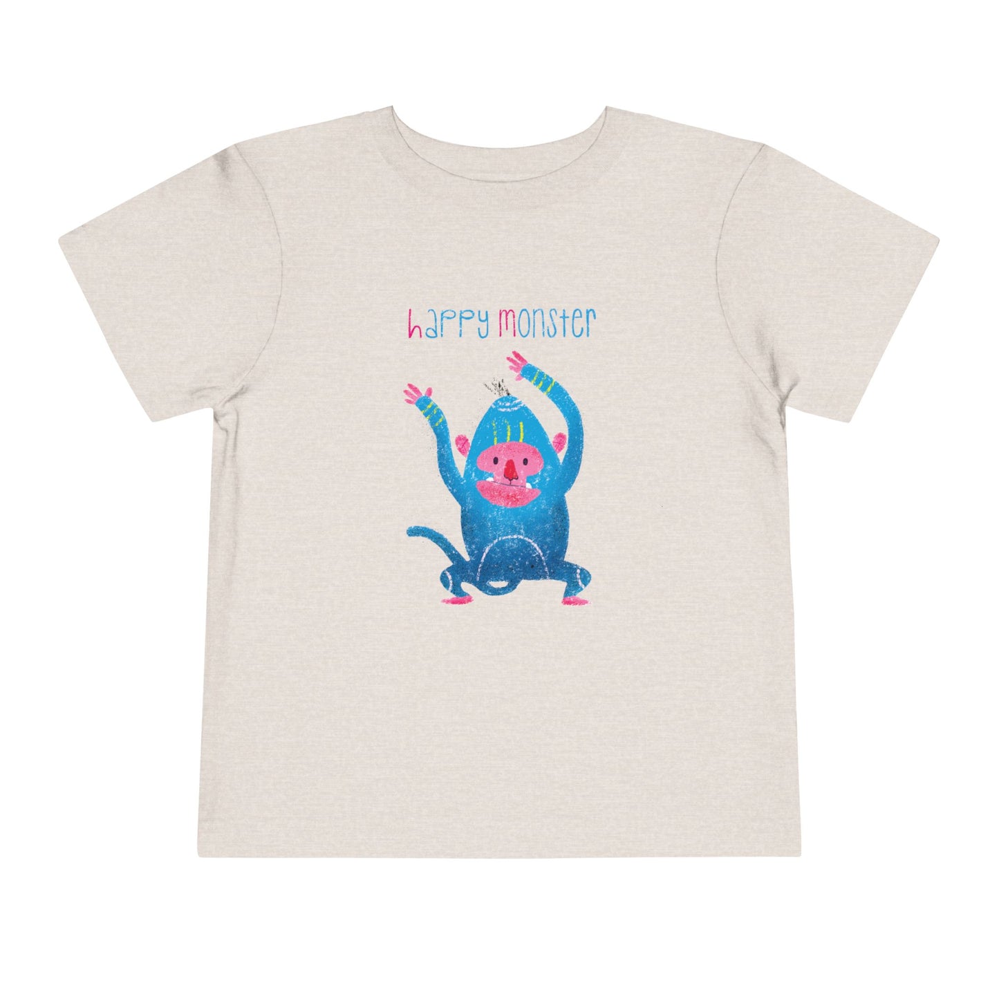 Playful Toddler Short Sleeve Tee - Chaos with a Smile