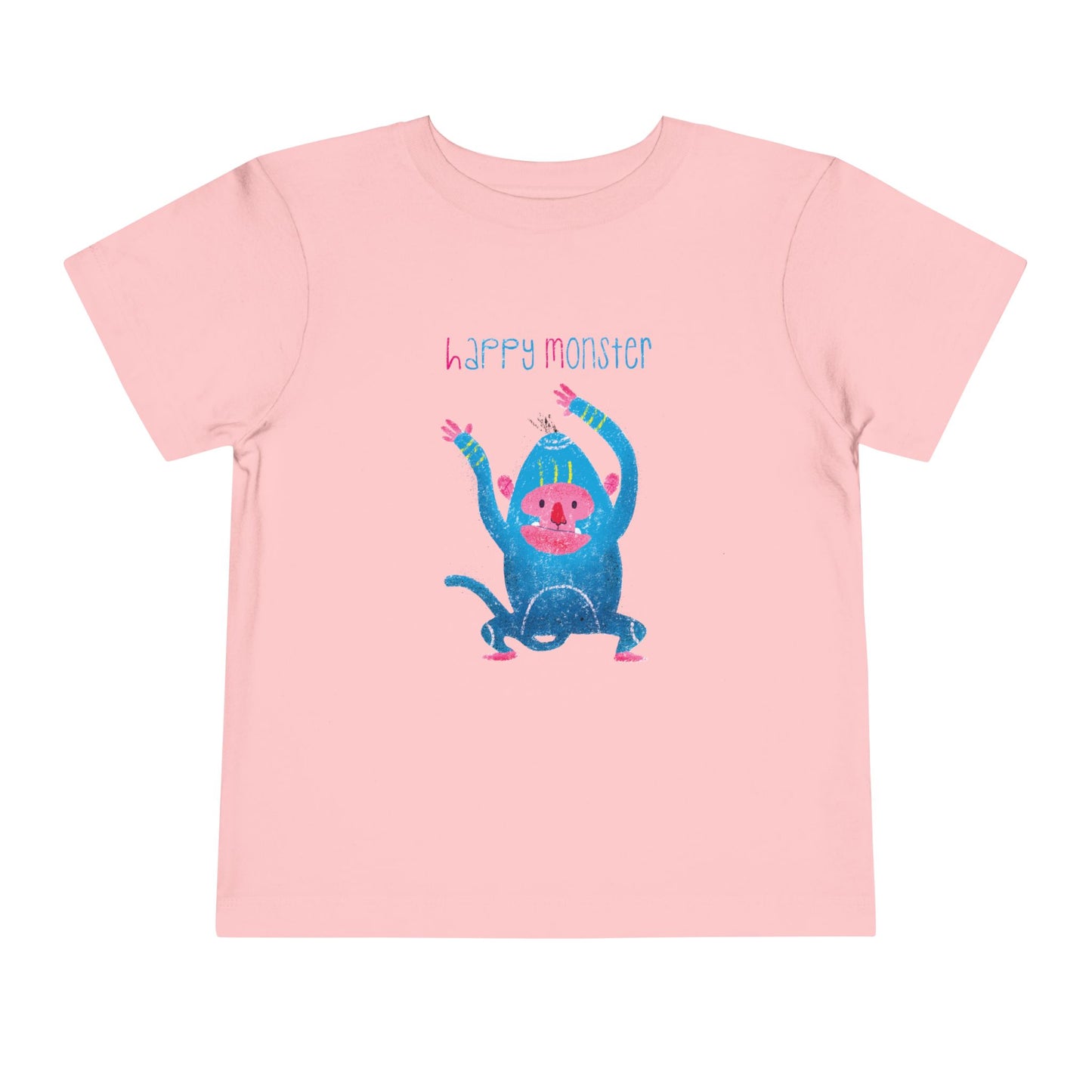 Playful Toddler Short Sleeve Tee - Chaos with a Smile