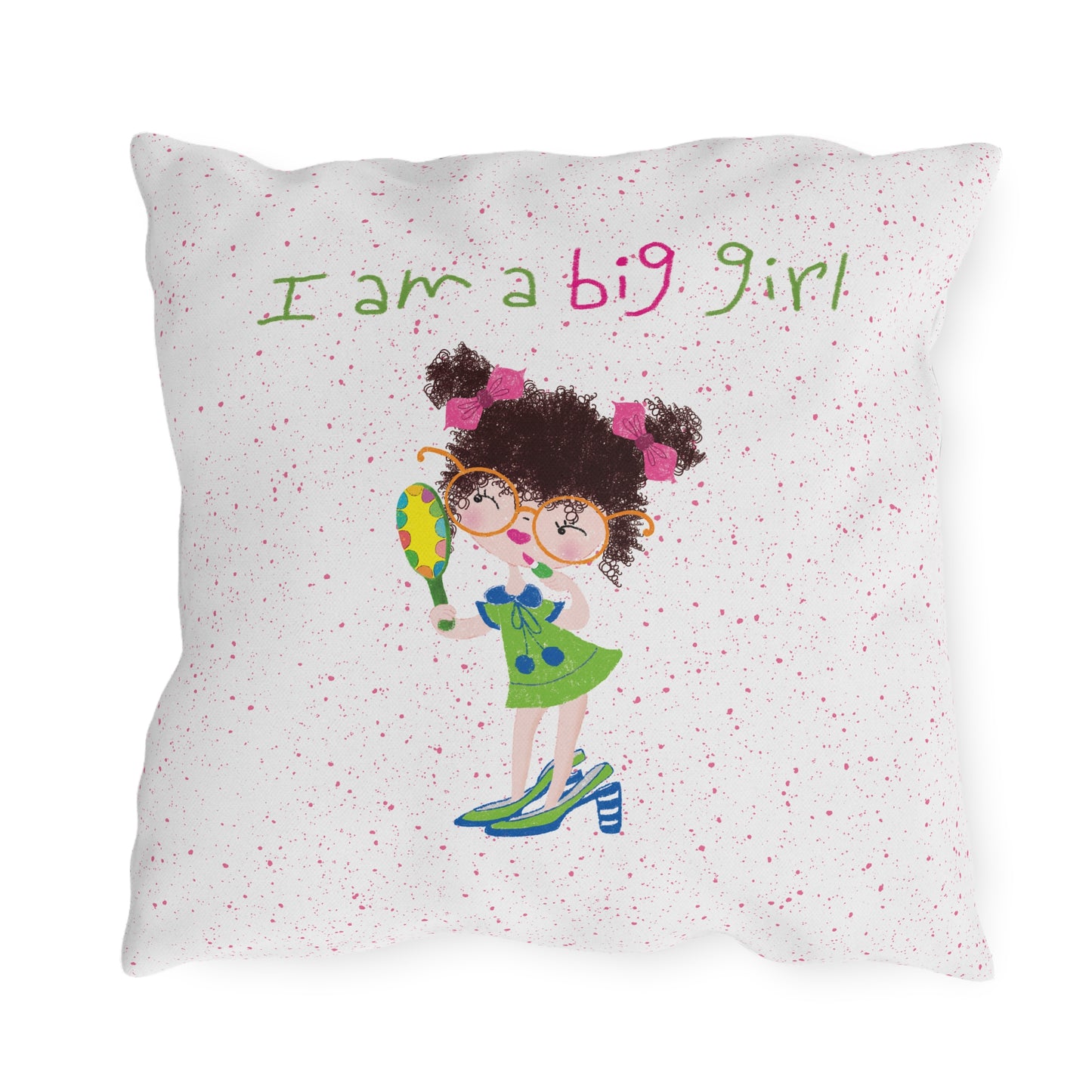 Outdoor Double-Sided Pillow - Twice the Adorable!