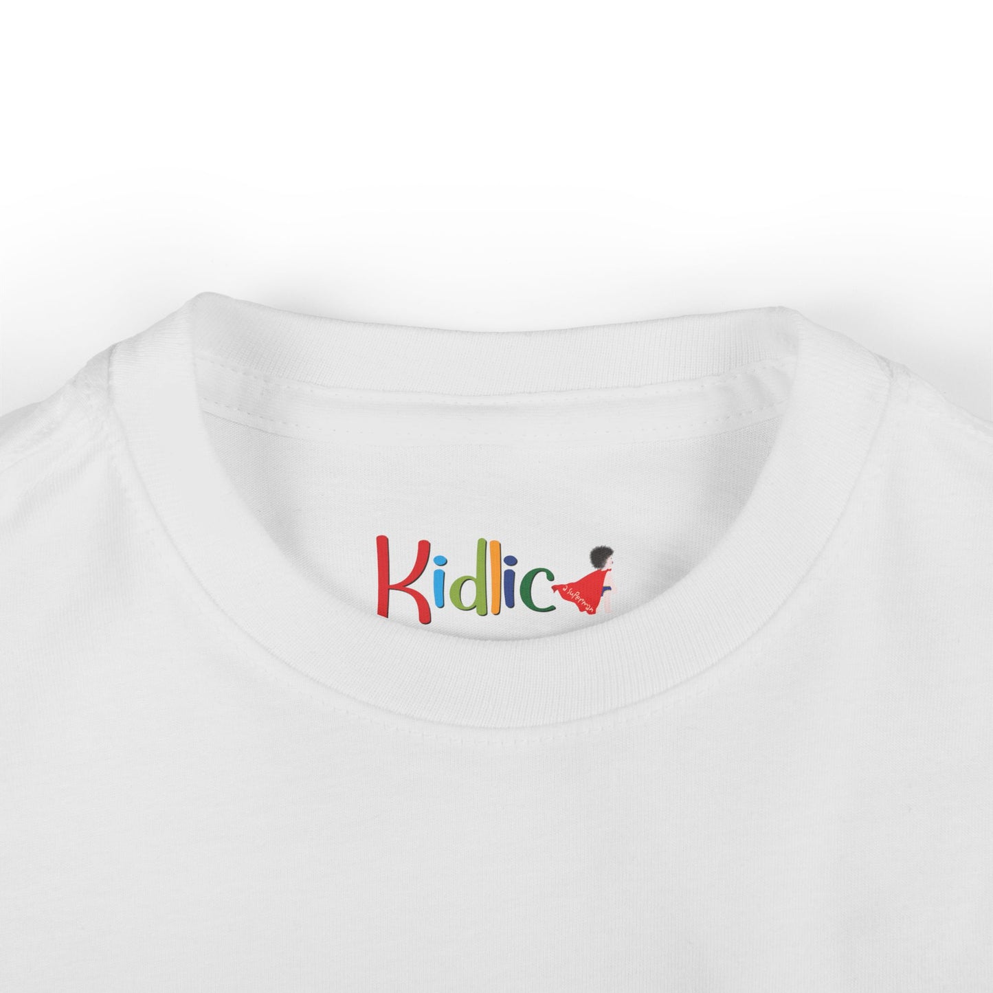 Funny Superman Baby Tee (Dark-Haired)